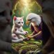 Poor cat rescue a injured eagle🦅 #funnycat #cuteanimals #animalrescue #catrescue #funny #eagleshort