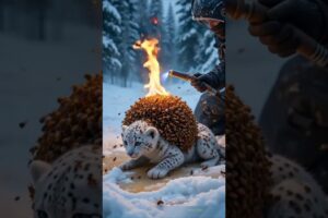 Race Against Death!A Man Faces Killer Bee Swarms to Rescue a Small Cub#Animals#AnimalRescue#Wildlife