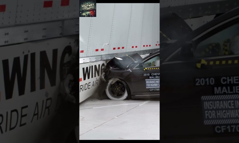 Side underride collisions. TrafficAccident. CarCrash. RoadSafety