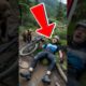 The story of an injured cyclist being saved by a bear cub