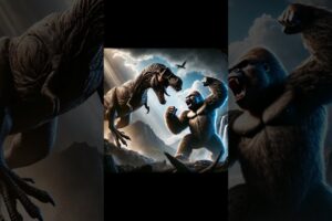 t-rex versus animals and dinosaur#shortvideo #animals #trending