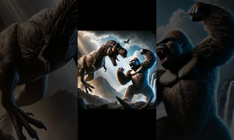 t-rex versus animals and dinosaur#shortvideo #animals #trending