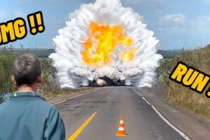 100 Insane Moments Caught Seconds Before Disaster!