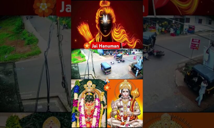Jai Hanuman 🚩 Jai shree Ram 🏵️ Raksha karna #hanuman #shreeram #hanumanchalisa #status #shorts
