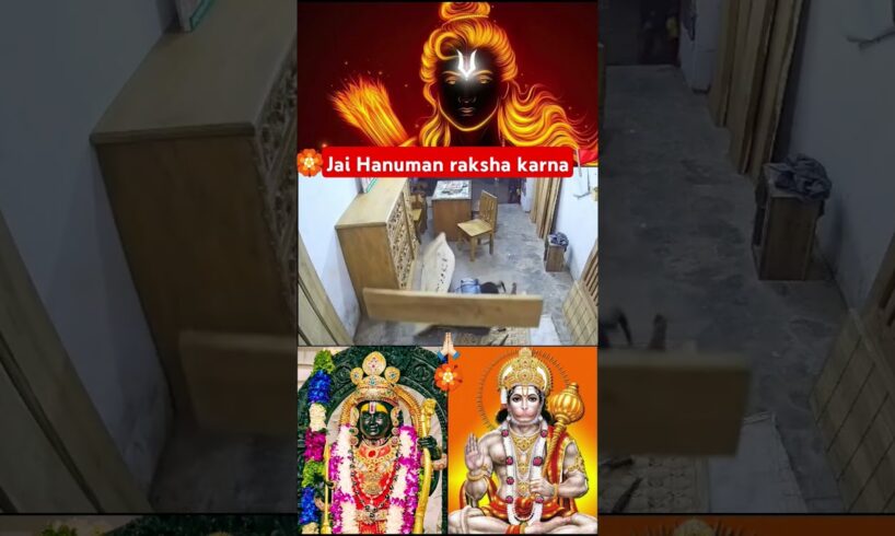 Jai Hanuman ๐ฉ Jai shree Ram ๐ฉ๐ต๏ธ Raksha karna #hanuman #bajrangbali #hanumanchalisa #shorts