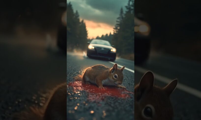 A little rabbit rescue A squirrel #cute #animals #squirrel  #RabbitRescue #CuteAnimals #AnimalRescue