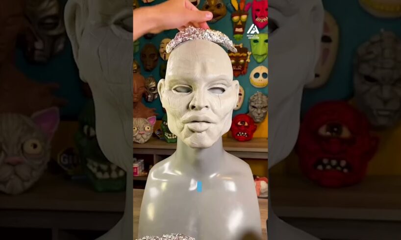 Artist Creates Mask Of The Weeknd | People Are Awesome