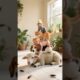 Babies and animals are playing with overlapping. #cat#baby #funny #cute #animals #pets #shorts