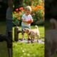 Baby boy And cute puppies Drinking Milk #trendingshorts #viralvideo #trending