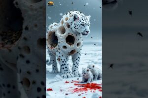 Bees Attack TIGER In The Wild  #animals #animalrescue #humanity #bees #wildlife #ytshorts #nature
