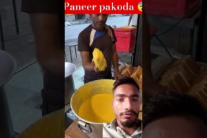 Big Panner Pakoda recipe #food #shortsfeed #greenscreen #youtubeshorts