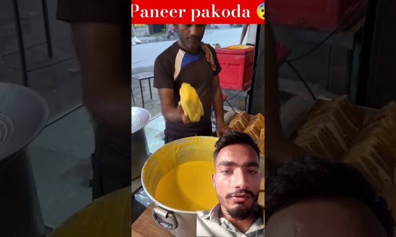 Big Panner Pakoda recipe #food #shortsfeed #greenscreen #youtubeshorts