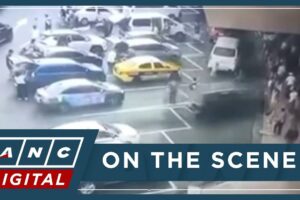 CCTV footage shows car crash at NAIA terminal 1 that left 2, aged 5 and 28, dead | ANC