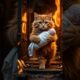 Cat Saves Baby from Fire | emotional story | animal rescue #funny #catvideos