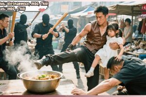 Chiến Thần Bồng Con Đi Ăn Thấy Đám Côn Đồ Trêu Đùa Gái Nhà Lành Thấy Chướng Mắt Bẻ Lìa Tay Cả Lũ