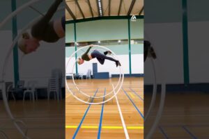 Circus Artist Shows Cool Moves on German Wheel | People Are Awesome