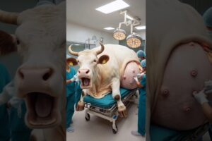 Cow need help doctor's rescued a pregnant cow #humanity #animals #cow #pets #veternary #rescueanimal
