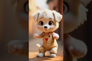 Cute Puppies Dance 🐶👣 #shorts #youtubeshorts #petdance #cute #puppy #dancevideo
