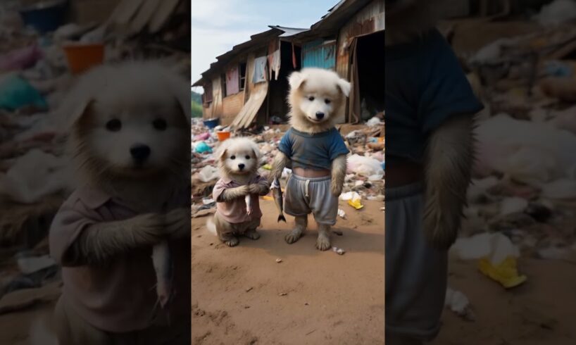 Cute Puppies Just Wanted a Better Life #ai #puppy #HopeforPuppies