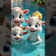 Cute ai pets playing in water  #funny #cartoon #animals