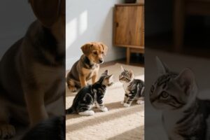 Cute puppies and kittens｜可愛的小狗與小貓們