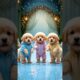 Cute puppies funny dance 😃| #funnyvideo #funnydogs #cutepuppy #viralshorts #trending #487