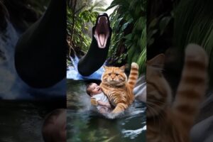 Deadly Jungle। Baby in Danger। Cat’s Last Hope #animals #rescue #viralcats  #shortsfeed #shorts