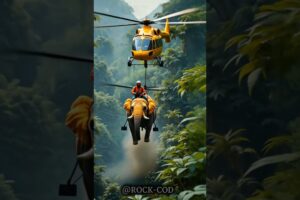 Elephant vs honeybees | Rescue #animals #shortstory #rescue #viralvideo #ai