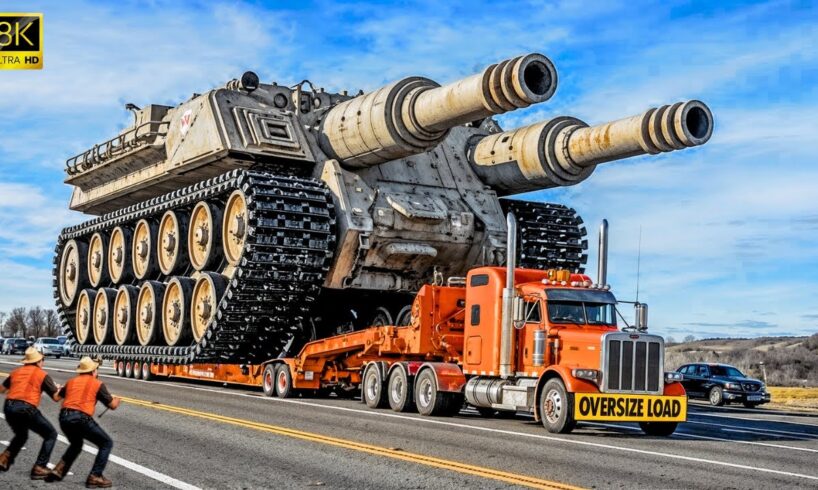 Extreme Dangerous Transport Skill Operations That Will Leave You Speechless! – Unreal Trucking!