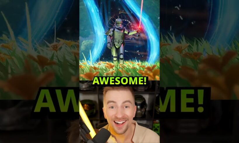 FORTNITE STAR WARS IS AWESOME!!