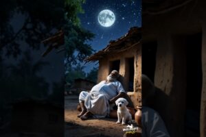Gaon Ki Raat Mein Puppy Bana Hero | Emotional Animal Rescue Story #Ai #AiShorts #AiVideos