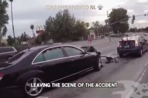 Gone in 1 Second – Shocking Motorcycle Crash Caught on Camera!