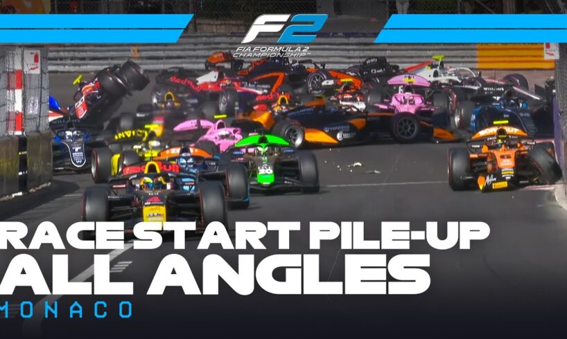 Huge Multi-Car Crash In Formula 2! | 2025 Monaco Grand Prix
