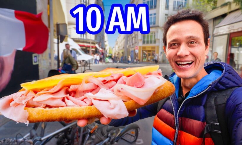 I Ate The Best FRENCH FOOD in Paris for 24 Hours!! 🇫🇷