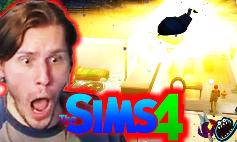 Jerma BLOWS UP His Sims, Loses Them Forever - Sims 4 Long Edit