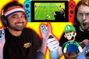 Jerma & Squeex Nintendo Switch Games Compilation - Long Edit Highlights with Chat
