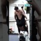 Lifting Weights While Hanging In The Air | Extreme Workouts | People Are Awesome #shorts