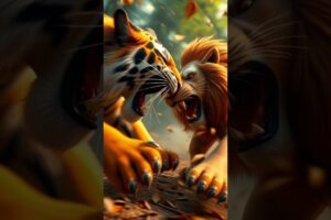 Lion VS Tiger | Animal Fights #lion #tiger #animals #animalfight