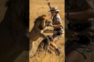 Lion's Attack On A Monkey Caught On Camera | Animal Rescue #animals #lion #monkey