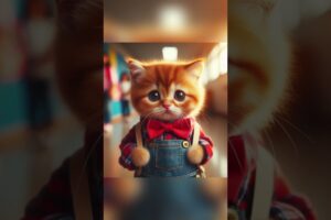 Meow Meow has a bully... #meow #cat #funny #animals #cats #kitten  #unstoppable
