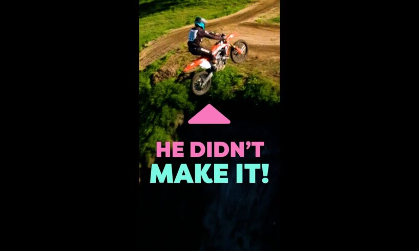 NEAR DEATH CAPTURED on GoPro 😮 #Shorts .To the hospital after this, lucky to be alive ❤️ #fpv #bike