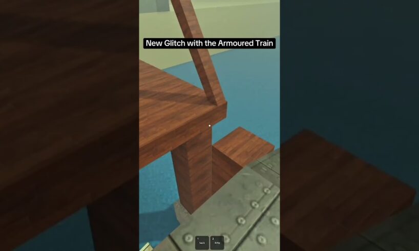 New Glitch with the Armoured Train in Dead Rails #roblox #deadrails #robloxedit #robloxshorts
