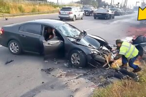 No Brakes, No Brains – Wildest Crashes Caught on Camera!