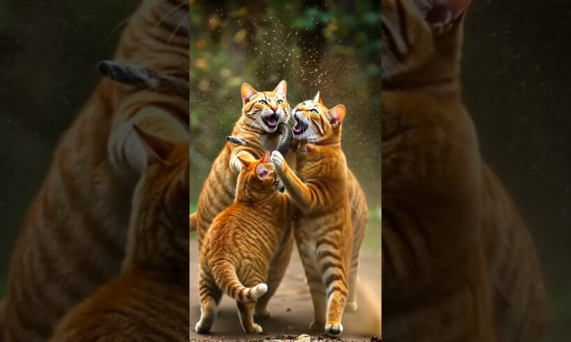 “Paws of Valor: The Chubby Cat Rescue”
