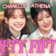 Pookie 💟 FIFTY FIFTY CHANELLE & ATHENA's Lovely moments compilation