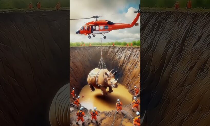 Rhino Rescue Mission – Heartwarming Animal Rescue Story