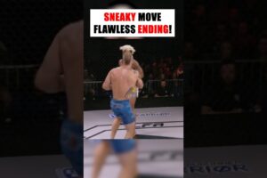 SNEAKY MOVE FLAWLESS ENDING! #shorts #mma