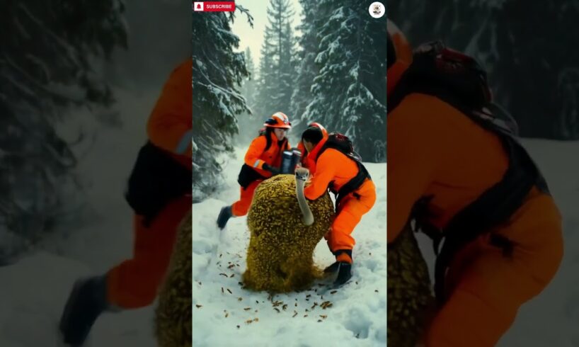 Shocking Rescue Story: A Ostrich presumed Dead rescued by an animal rescue team | Animals Rescue