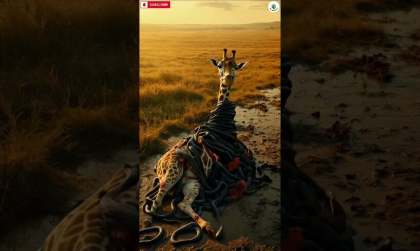 Shocking Rescue Story: A giraffe presumed dead rescued by an animal rescue team | Animals Rescue