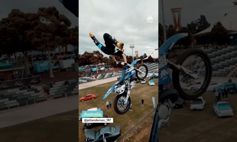 Taking Flight On A Dirt Bike | Big Air | People Are Awesome #shorts #dirtbike